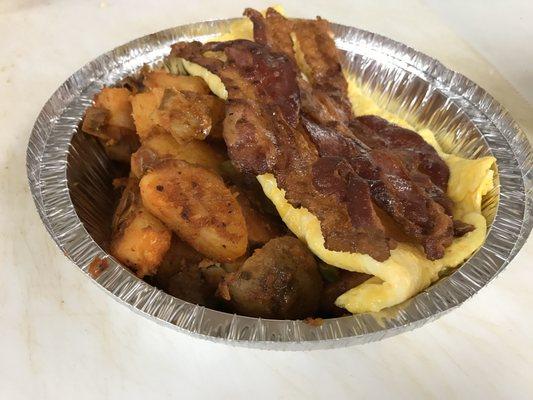 Home fries with secret