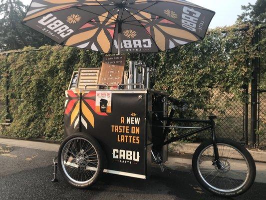 Cabu on the Go! Let us know if you're interested in hiring us for your event.