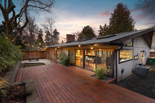 Garden Home Oregon Mid Century Modern