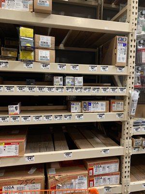 Empty shelves! Where's the products? Where is the help?!?!?! GRRRRR!!!!