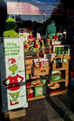 Grinch display