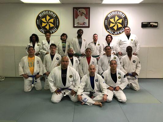 The squad at rocha bjj for seminar & promotions