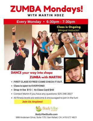 Monday Night Zumba