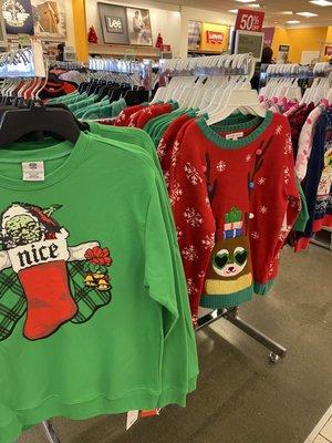 Look at these ugly sweaters! 12/4/21