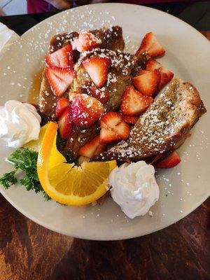 Creme brulee French toast