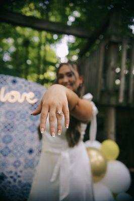 Bride ring shot