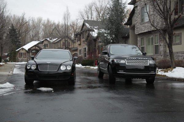 Bentley Continental & Range Rover