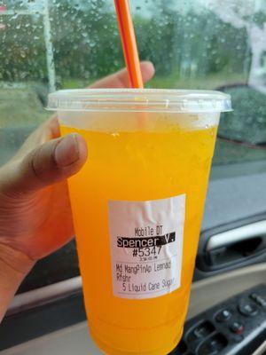 Mango pineapple refresher