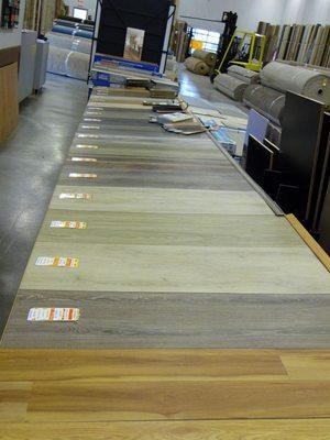 Numerous colors of LVP and LVT to select from