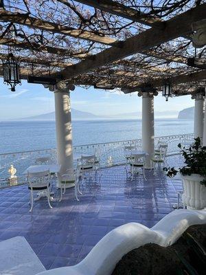 Our amazing hotel in Sorrento- Bellevue Syrene