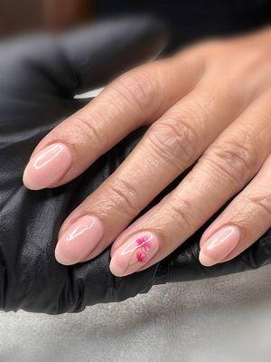 Keratin-Fiber Gel Manicure