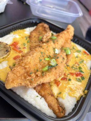 Fried Fish & Grits