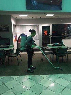 They have the cool "Ghost-busters" vacuuming get-ups and can provide  eco-friendly cleaning.