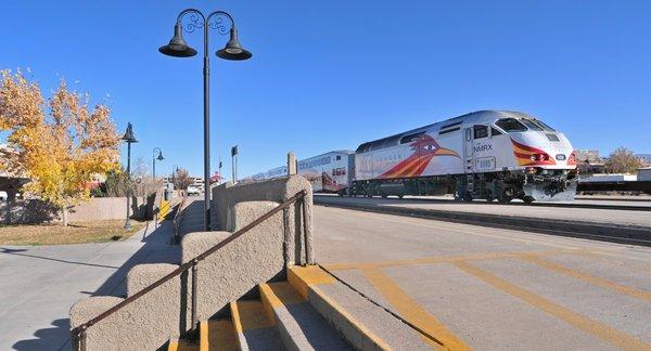 Downtown Albuquerque Rail Runner Station.