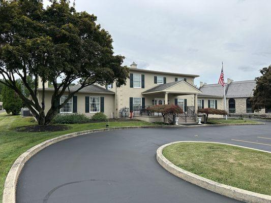 Logan Funeral Home & Cremation Services in Malvern, PA front entrance