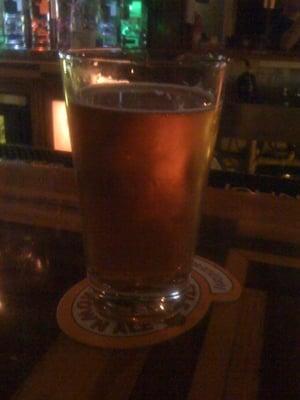 Southern Tier Pumking. In a pint glass. Unheard of!