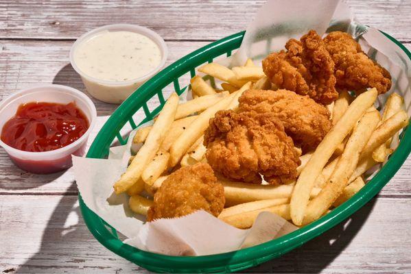 Chicken Nuggets with Fries