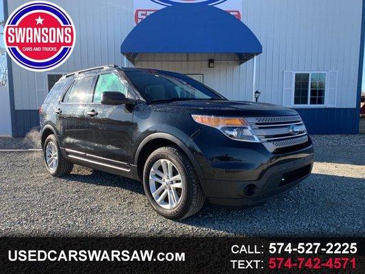 Click Link to View Vehicle Details: https://www.usedcarswarsaw.com/2015-Ford-Explorer/Used-SUV/Warsaw-IN/12519476/Details.aspx