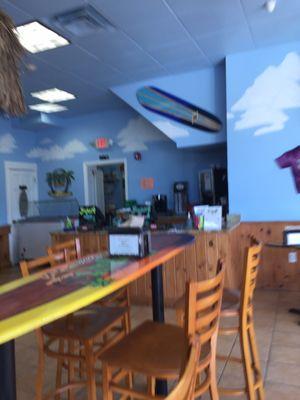 Yogurt Beach of Newton -- 665 Watertown Street / Route 16, Newton          Interior