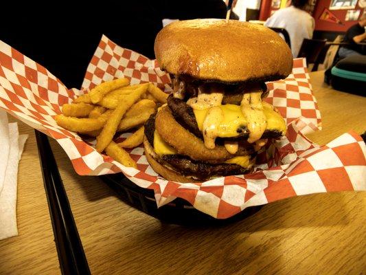 The award winning Cowboy burger!