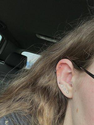 I got my Helix done with Steve