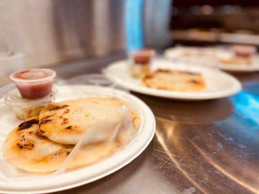 Authentic Salvadorian Pupusas