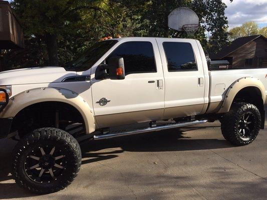 Ford F-250 Superduty with 10" lift package