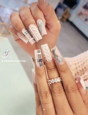 Acrylic Nails Square Shape