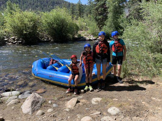 River rafting