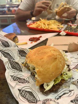 Original Fatburger (1/3 lb.) Meal GF bread