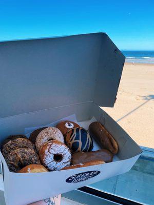 Donuts by the beach