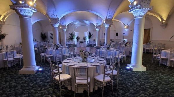 The Romanesque Room. Capacity of 250 Guests