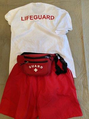 Lifeguard outfit that you also pay for