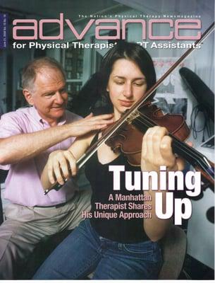 ADVANCE for Physical Therapists and PT Assistants - Cover Story - Tuning Up: A Manhattan therapist shares his unique approach