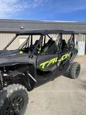 This is our new Honda Talon!! Woot woot!!