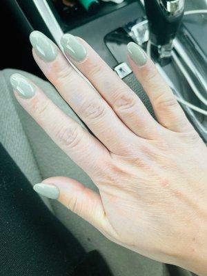 SNS dip manicure