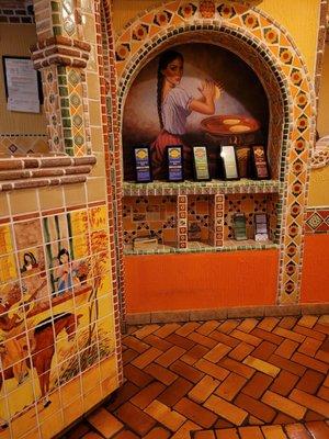 Beautiful tile and  painting