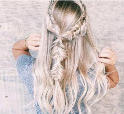 Weddings aren't the only reason for a fun braid or style in your hair.