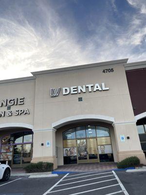 LV Dental outside.