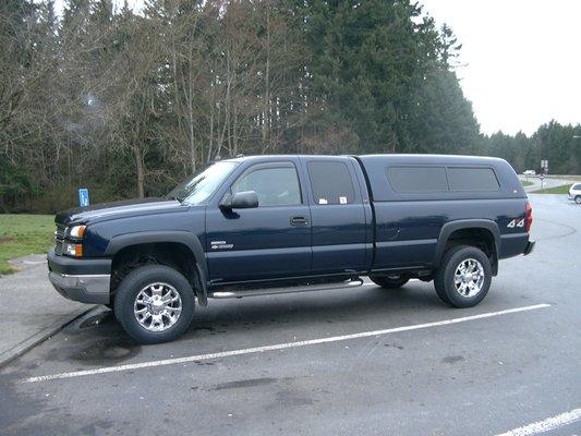 2005 Silverado 1 Ton long bed extended cab
 Thx Karl Harrison!!! :-)
 I miss this killer truck!