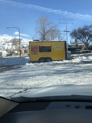 Burger church food truck