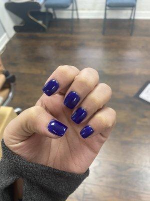 My gel fill in