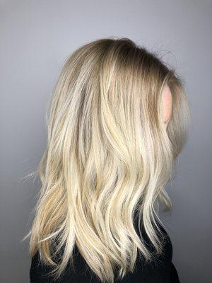 Full highlight- ultra light blonde