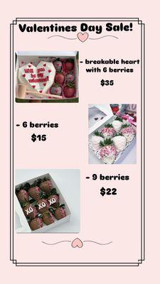 Valentines Day Sale! 

*not my work*