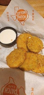 Fried green tomatoes