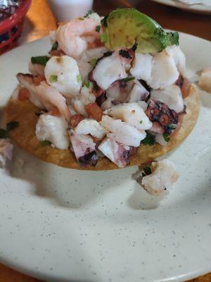 Dry tostada mixta