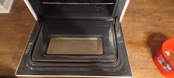 My oven after the cleaning