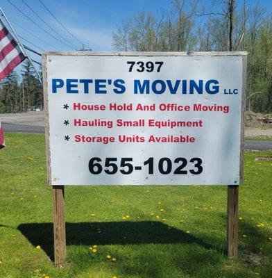 Pete's Moving