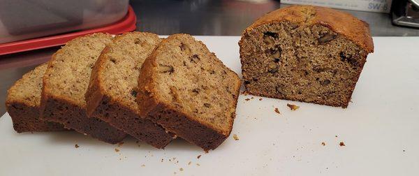 Homemade Banana Nut Bread