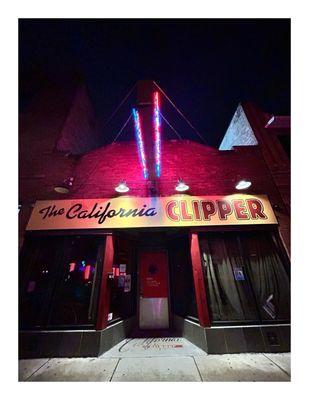 The California Clipper . 1002 N California Ave, Chicago, IL. Live Music Every Evening . Good Drinks . Red Dark Atmosphere . Cool.